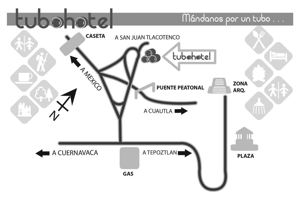 Tubohotel Tepoztlán Zewnętrze zdjęcie